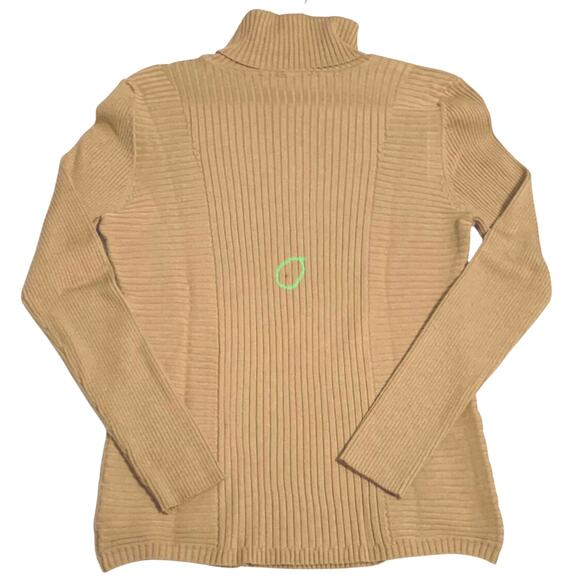 I.N.C. International Concepts Womens Ribbed Turtleneck Sweater Mocha Mousse XL - Picture 7 of 10